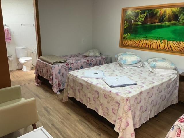 Espaco Alvorada ,Agendamento Das Atividades, Cafe Da Manha ,Banheira E Piscina No Centro Бротас Екстериор снимка